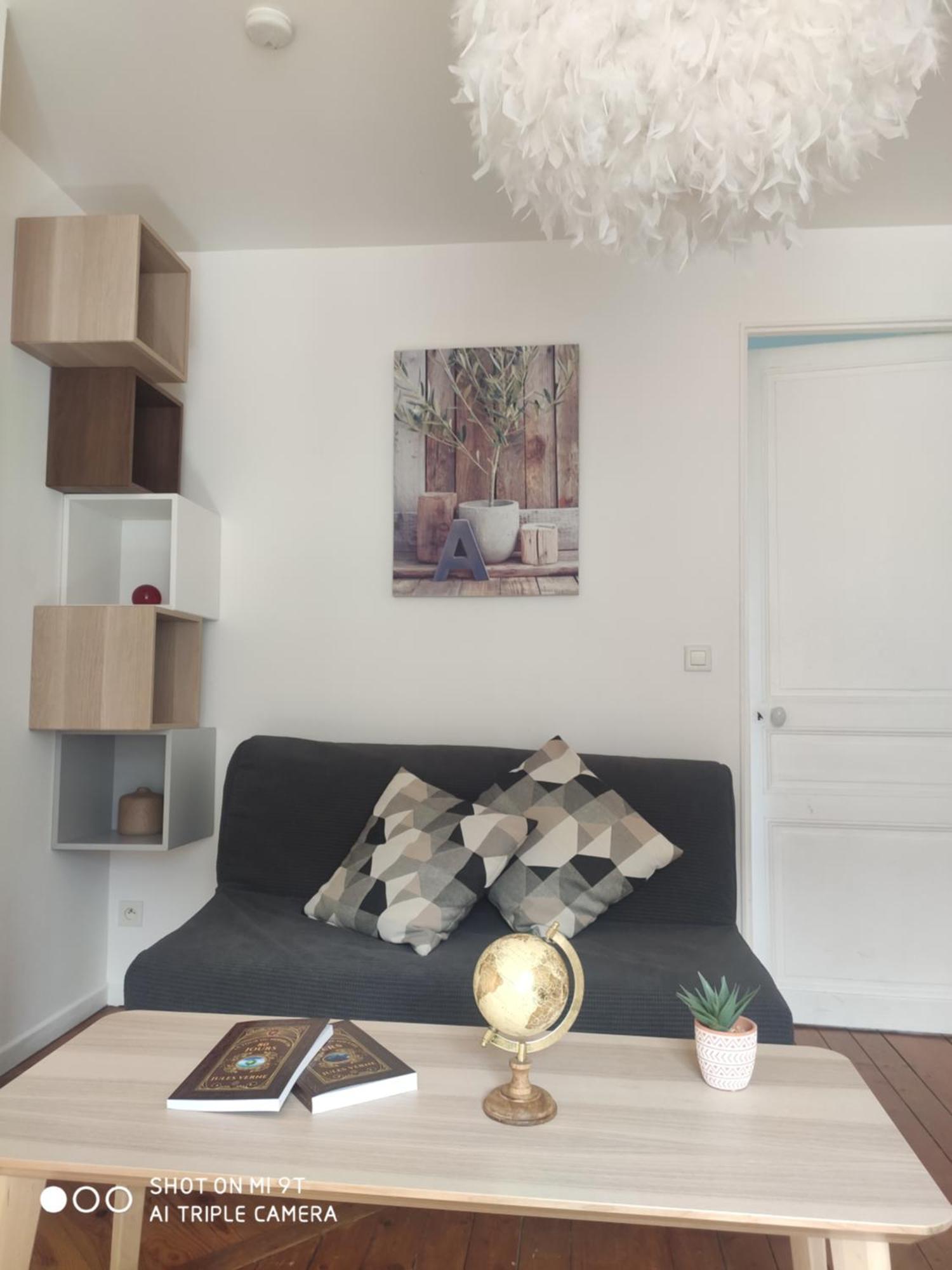 Chaleureux T2 Au Style Vintage - Rue Gratuite Apartment Amiens Exterior photo